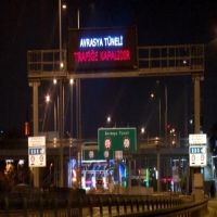 Avrasya Tüneli bakım çalışması nedeniyle trafiğe kapatıldı