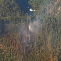 Bergama ve Dikili’de korkutan yangınlar