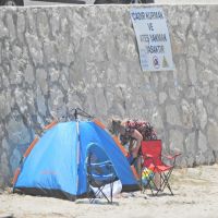 Çeşme'de kamusal alanlarda çadır yasağı