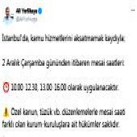 İstanbul Valisi Yerlikaya'dan sokağa çıkma kısıtlamasına gösterilen hassasiyet için teşekkür