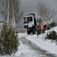 İzmir’de karla mücadele için yoğun mesai