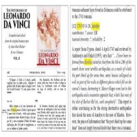 Leonardo da Vinci, Antalya'daki tsunamiyi günlüğünde yazmış