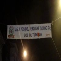 Uşak sokakları sessizliğe büründü