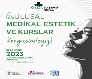 Östafarma Medikal, 6. Ulusal Medikal Estetik ve Kurslar Kongresi'nde Stand Açıyor!