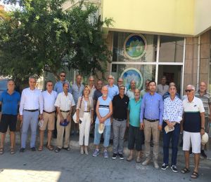 CHP İzmir'den Bornova'da 2. bölge zirvesi ve saha mesaisi