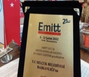 EFES SELÇUK BELEDİYESİ’NE EMITT’DEN ÖDÜL 