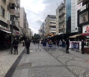 İzmir'de önemli caddelere kişi sınırlaması geldi