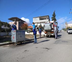 Kısıtlamalarda Menderes'te hummalı çalışma