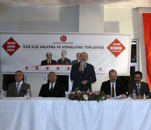 MHP'den Kınık'ta 'Adım Adım 2023' toplantısı