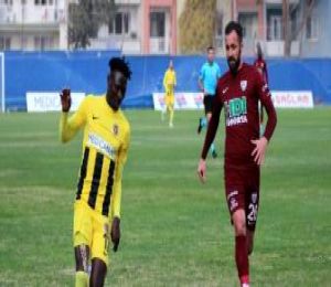 TFF 1. Lig: Menemenspor: 1 RH Bandırmaspor: 1