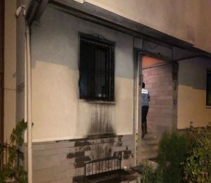 Ankara'da 20 yaşındaki genç babasının evini yaktı