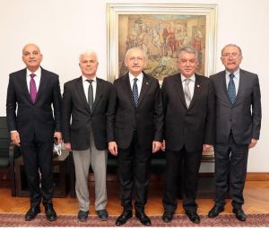 İlçe başkanlarından Ankara mesaisi: Kılıçdaroğlu’na ziyaret