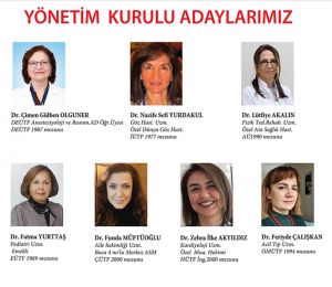 İzmir Tabip Odası yönetimine kadınlar aday