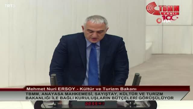 Kültür ve Turizm Bakanı Mehmet Nuri Ersoy: