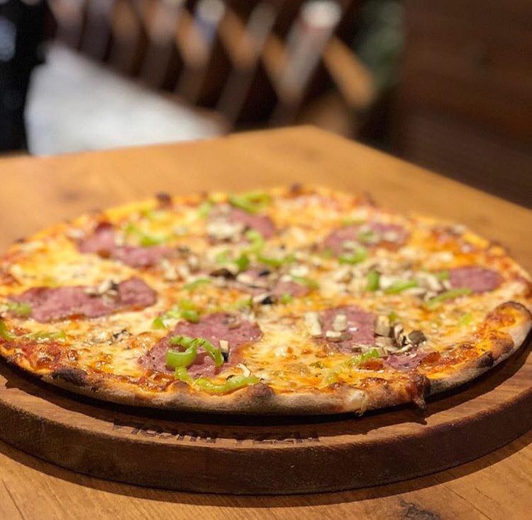 Pizza Rucola Fotoğrafları