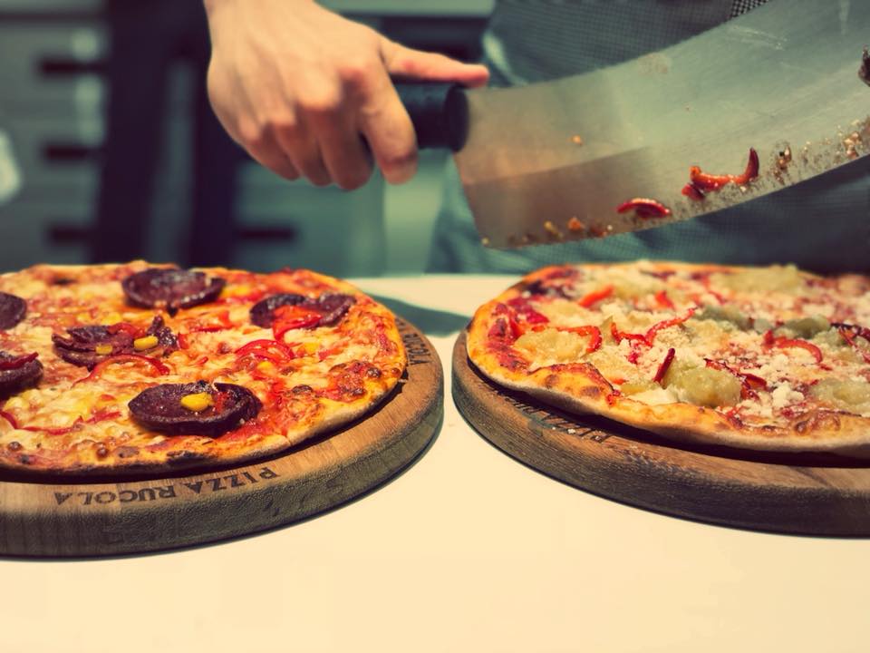 Pizza Rucola Fotoğrafları