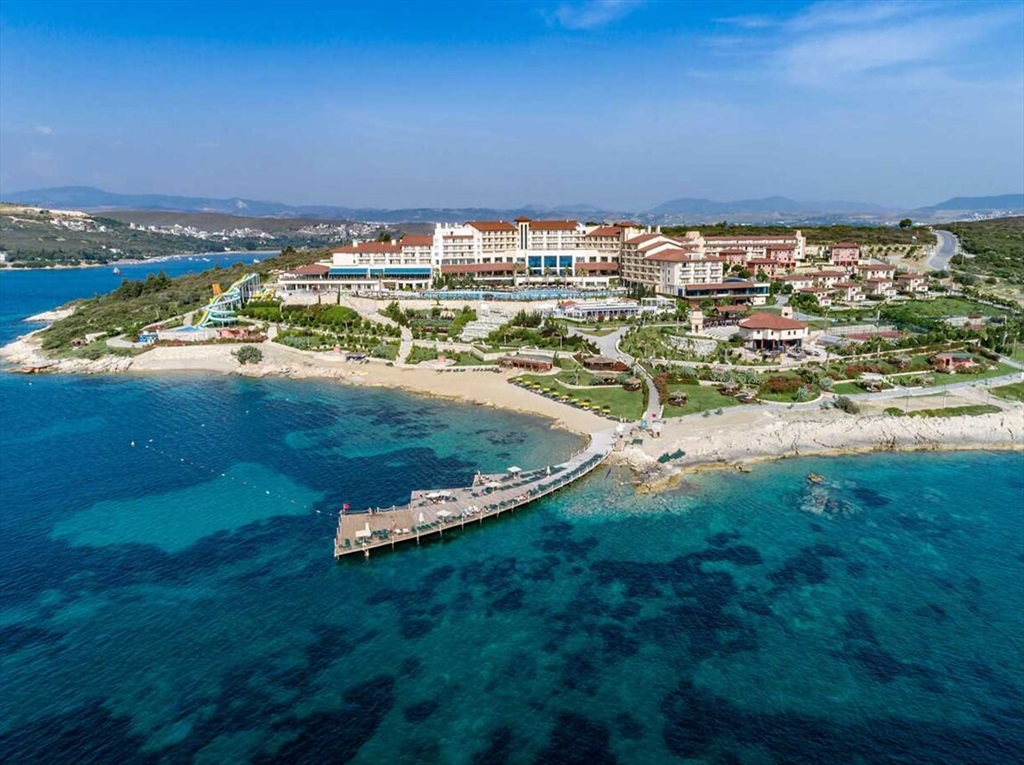 Euphoria Aegean Resort Hotel Plajı Fotoğrafları