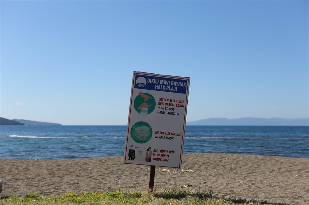 Dikili Belediye Plajı Fotoğrafları
