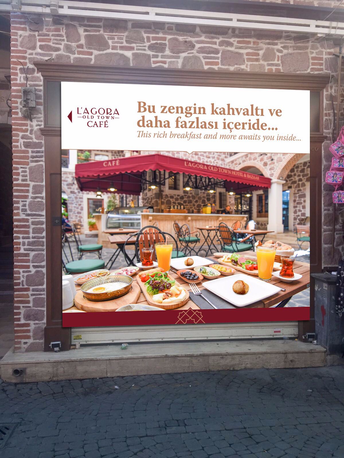 L'agora Old Town Cafe Fotoğrafları