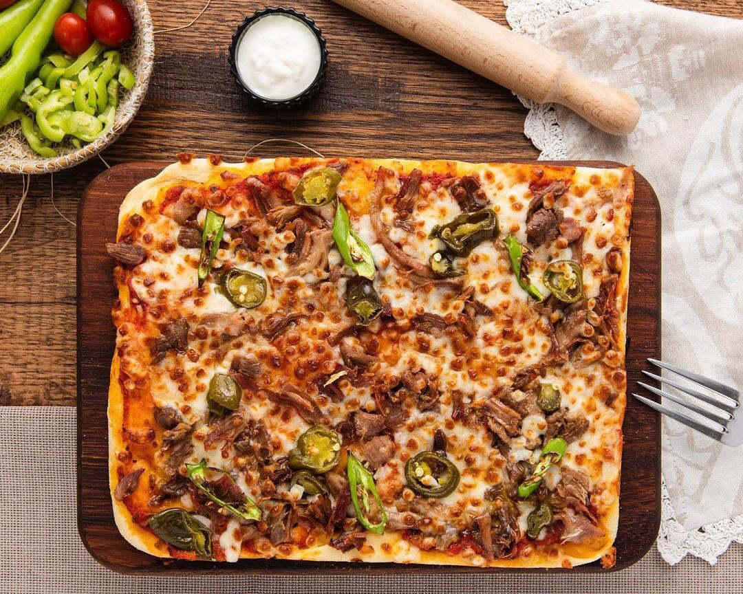 Pizza Di Mamma Fotoğrafları