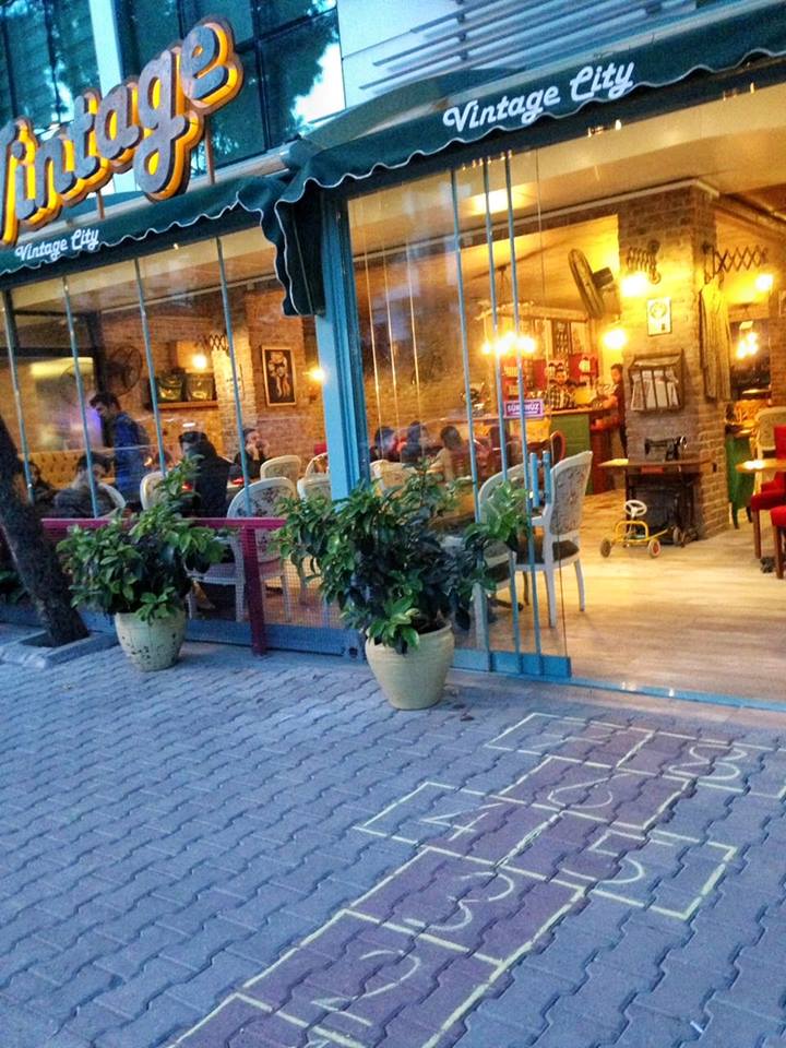 Vintage Cafe Fotoğrafları